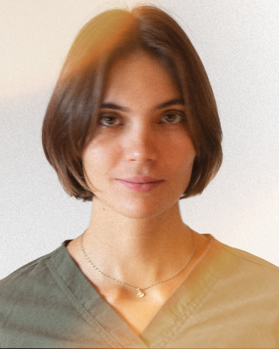La Dott.ssa Marta Rigolon nel suo studio a Roma